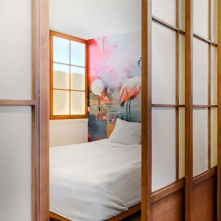 Japanese-inspired Hideaway In Calm, Cozy, And One Of A Kind Apartment