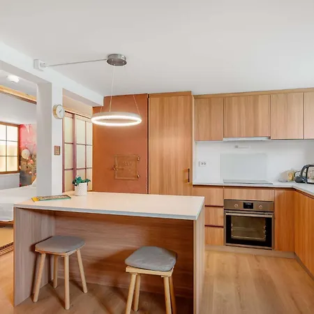 Apartment Japanese-inspired Hideaway In Calm, Cozy, And One Of A Kind
